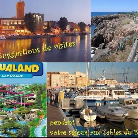 **Magnifique Nouveau Bungalow** Village Siblu - Plage - Piscine - Sauna... Valras-Plage Εξωτερικό φωτογραφία